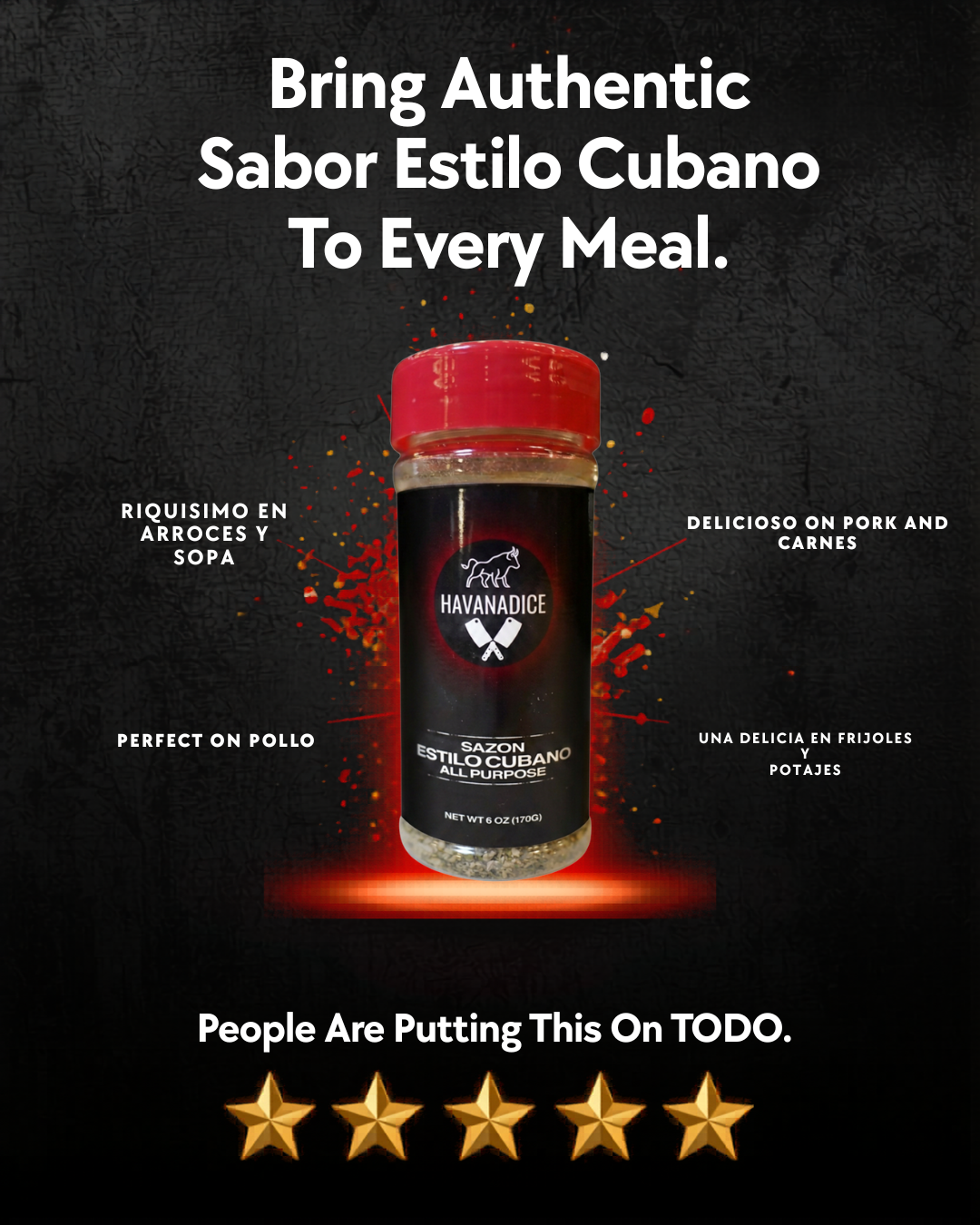 Sazon Estilo Cubano- 6oz